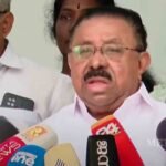 രാജിവെയ്ക്കണം; രാഹുല് മാങ്കൂട്ടത്തിലിന്റെ ഓഫിസിലേക്ക് ബിജെപി മാര്ച്ച്